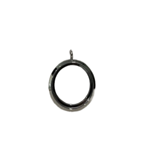 Silver Glass Locket